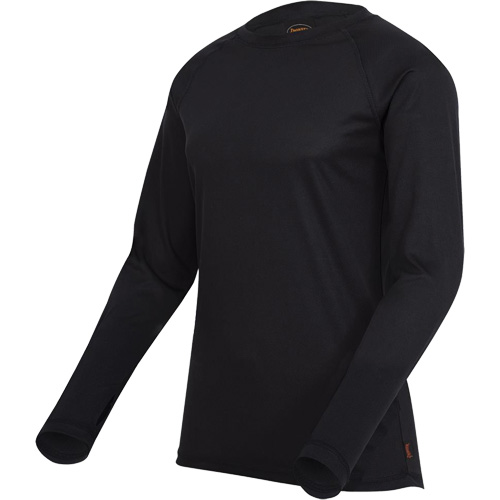 D2200A Ensemble de sous-v&ecirc;tements &agrave; s&eacute;chage rapide et &eacute;vacuation de l'humidit&eacute; de premi&egrave;re qualit&eacute;, Hommes, T-petit, Noir Ontario Safety Products