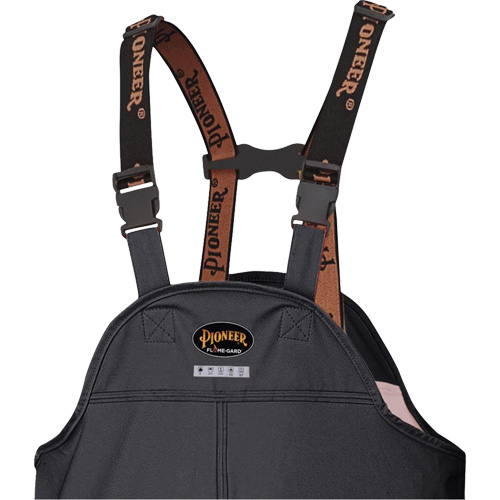 5895BK Salopettes extensibles imperm&eacute;ables et ignifuges, T-petit, Noir Ontario Safety Products