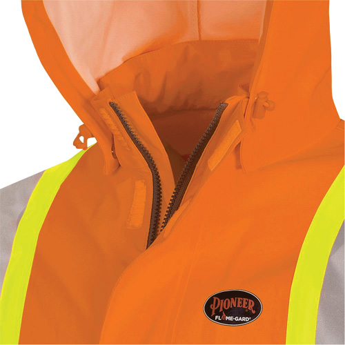 5880 Manteau de pluie ignifuge et protection contre les &eacute;clats d'arc &eacute;lectrique, T-petit, Orange haute visibilit&eacute;, 10 cal/cm² Ontario Safety Products