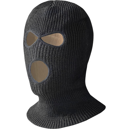 5560A Lined 3-Hole Balaclava, Black Ontario Safety Products