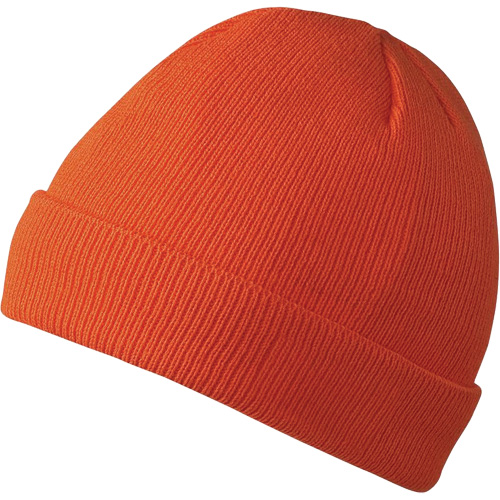5564A Lined Toque, Acrylic Lining, One Size, High Visibility Orange Ontario Safety Products