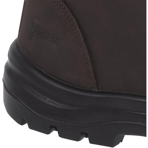 1028 Bottes de travail 8" marron, Cuir, Embout Acier, Taille 10 Ontario Safety Products