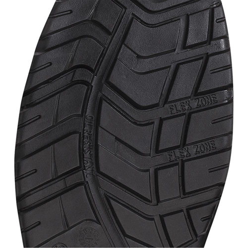 1028 Bottes de travail 8" marron, Cuir, Embout Acier, Taille 10 Ontario Safety Products