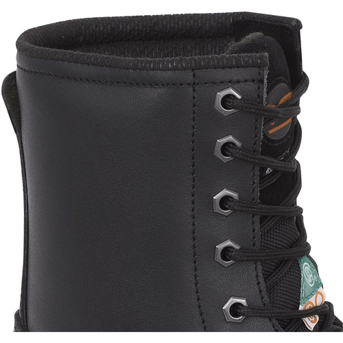 1027 Bottes de travail 8" noires, Cuir, Embout Acier, Taille 10 Ontario Safety Products