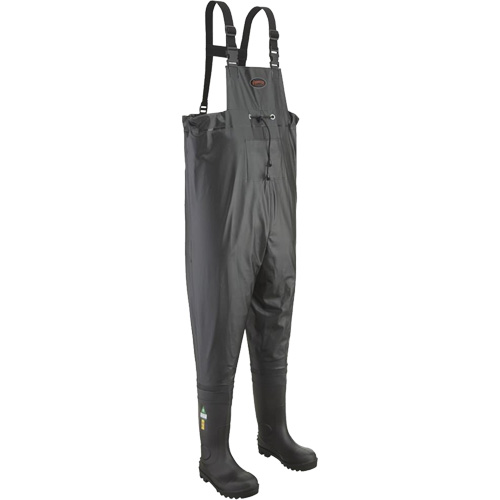 1043 Bottes-pantalons, 10, Embout Acier Ontario Safety Products