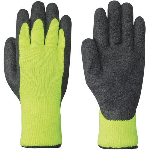 5322 Gants tricot&eacute;s sans couture haute visibilit&eacute;, Moyen, R&ecirc;vetement Lat Ontario Safety Products