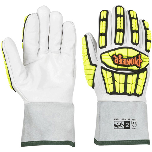 5385 Gants r&eacute;sistants aux coupures et aux chocs, Taille Petit, Calibre 13, Enveloppe en Ch&egrave;vre, ASTM ANSI niveau A5 Ontario Safety Products