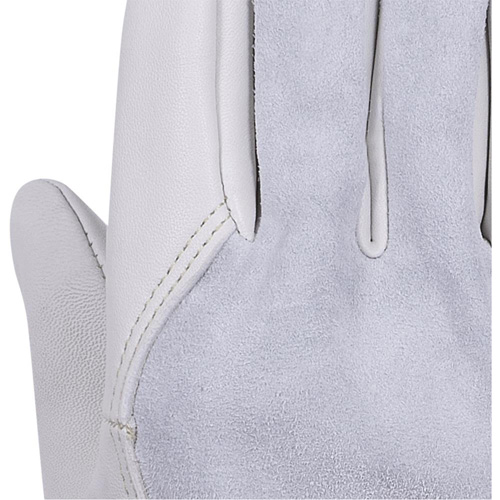 535G Beige Driver's Gloves, Small, Grain Cowhide Palm Ontario Safety Products