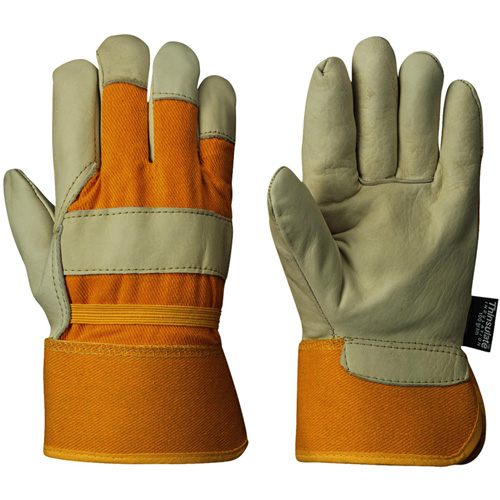 632 Gants d'appareilleur isol&eacute;s, Taille unique, Paume en Cuir fleur de vache, Doublure en Boa Ontario Safety Products