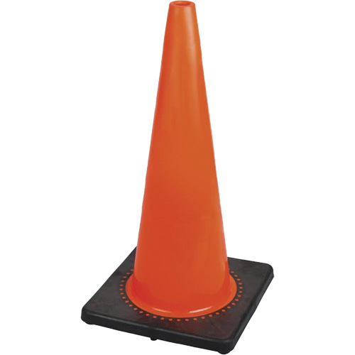 183P Premium Flexible Safety Cone, 28", Orange Ontario Safety Products