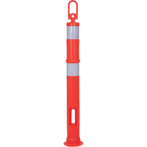 192 Poteau haute visibilit&eacute; &agrave; boucle, Orange Ontario Safety Products