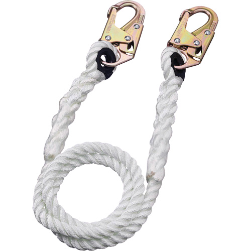 LAN-1222-6 Rope Restraint Lanyard, 1 Legs, 6', CSA Class A Ontario Safety Products