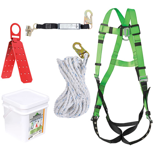 RK8-50 Grommeted Fall Protection Kit, Roofer's Kit Ontario Safety Products