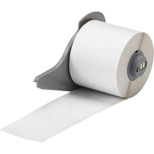 Ruban adh&eacute;sif permanent toutes saisons pour &eacute;tiquettes, Vinyle, Blanc, Largeur de 2" Ontario Safety Products