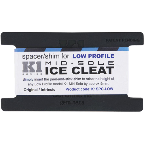 Cale mince pour crampons &agrave; glace pour la partie centrale K1 Ontario Safety Products