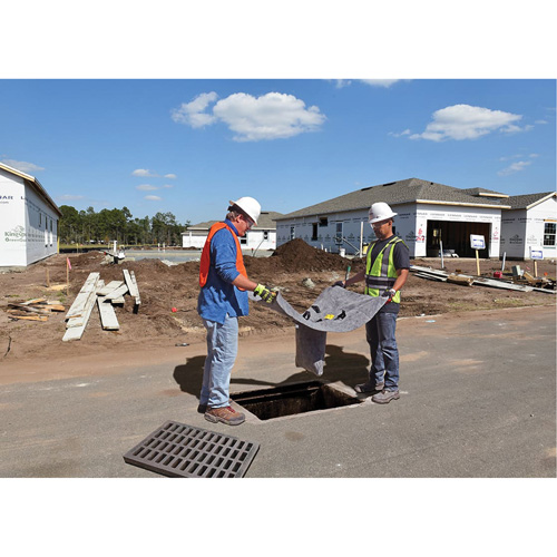 Bac de r&eacute;tention Recycled Ultra-Drain Guard, Huile & s&eacute;diments, 48" lo x 36" la Ontario Safety Products
