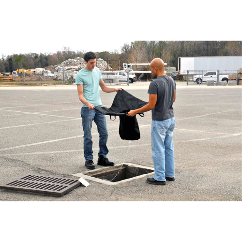 Barri&egrave;re flottante contre les Archaea Ultra-Drain Guard, Bior&eacute;m&eacute;diation/Huile & s&eacute;diments, 48" lo x 36" la Ontario Safety Products