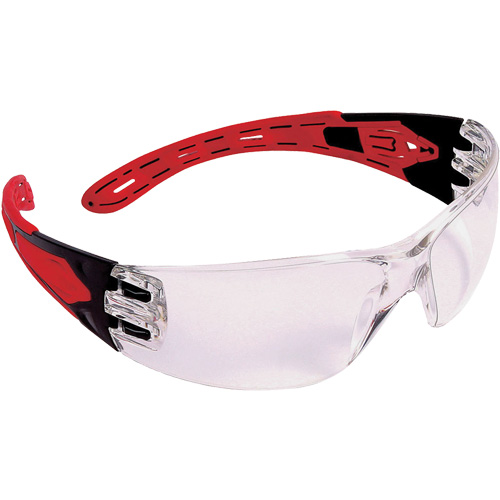 Lunettes de s&eacute;curit&eacute; sans cadre Volcano, Lentille Transparent, Antibu&eacute;e/Anti-&eacute;gratignures/Antistatique, ANSI Z87+/R&eacute;pond ou surpasse la norme CSA Z94.3 Ontario Safety Products