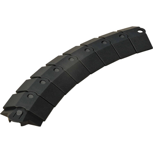 Small Ultra-Sidewinder Cable Protection System&reg; with Endcaps, 39.5" x 3" x 0.8", 2000 lbs. (1 tons) Ontario Safety Products