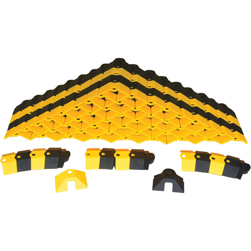24-Foot Bulk Box Ultra-Sidewinder Cable Protection System&reg;, 288" x 9.8" x 1.4", 2000 lbs. (1 tons) Ontario Safety Products