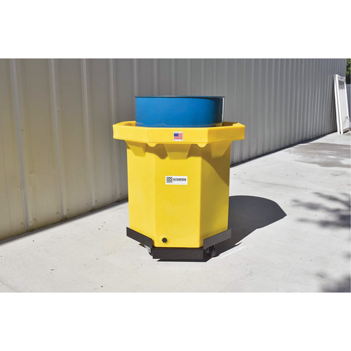 Flat-Bottom Ultra-Spill Collector&reg;, 66 US gal., Mobile Ontario Safety Products