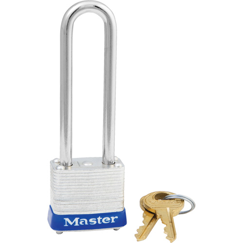 Cadenas, Argent, Cl&eacute;s identiques, Acier lamin&eacute;, Largeur de 1-1/8" Ontario Safety Products