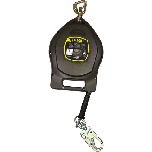 Falcon+ Self-Retracting Lifeline, 50', Galvanized Steel, Swivel Ontario Safety Products