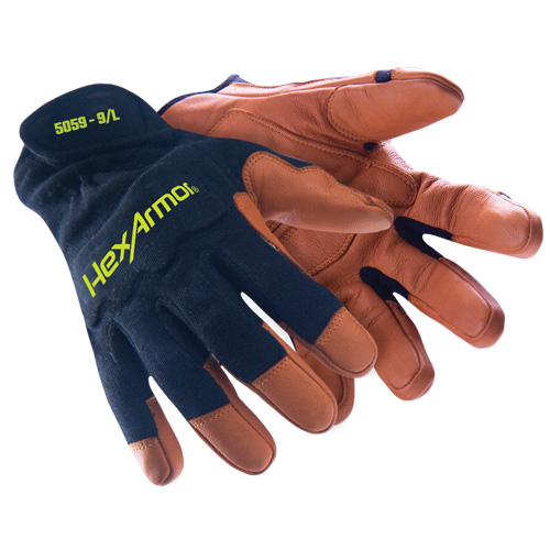 Gants de soudage HeatArmor 5059, Cuir fleur de ch&egrave;vre, Taille Petit/7 Ontario Safety Products
