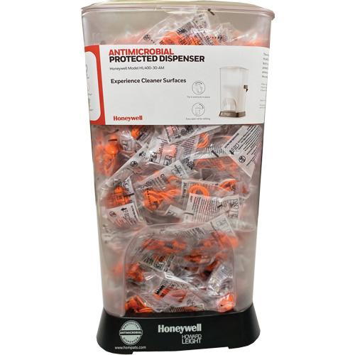 Distributeur de bouchons doreille filaires HL400 AM avec boîte de bouchons doreille QD30 Ontario Safety Products