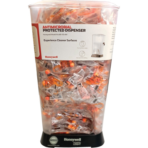 HL400 AM Corded Earplug Dispenser with TF-30 Earplugs Canister Ontario Safety Products