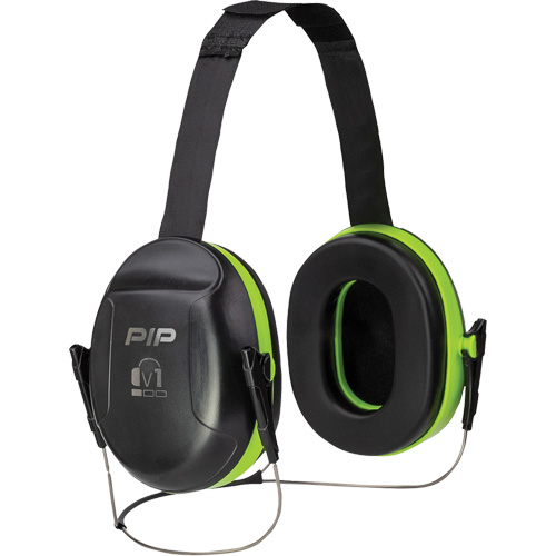 Dynamic V1 Passive Ear Muffs, Neckband, 23 NRR dB Ontario Safety Products