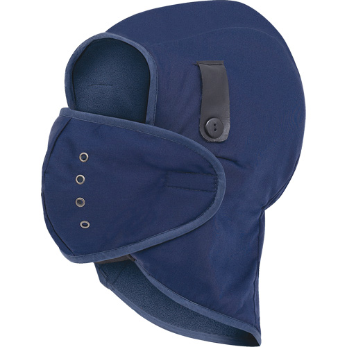 566N Hardhat Liner, Fleece Lining, One Size, Navy Blue Ontario Safety Products