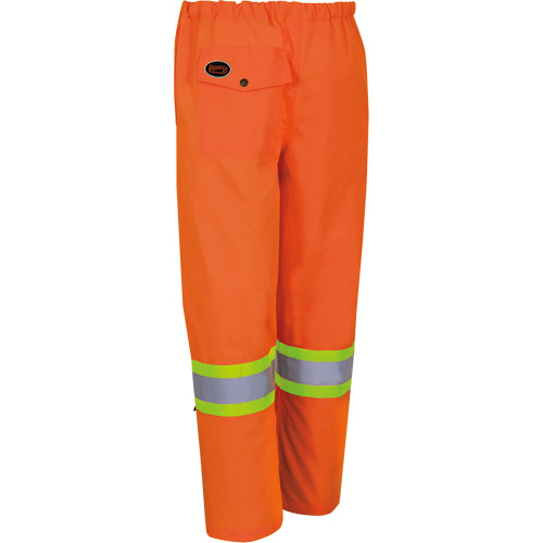 5586 450D Waterproof Safety Pants, Polyester/Polyurethane, 4X-Large, High Visibility Lime-Yellow Ontario Safety Products