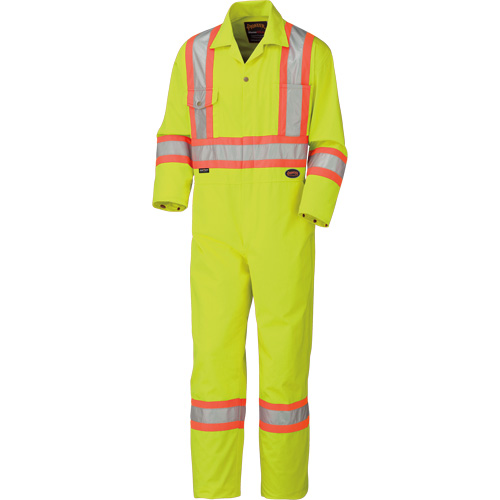 5512T Combinaison haute visibilit&eacute;, 40 (grand taille), Jaune lime haute visibilit&eacute; Ontario Safety Products