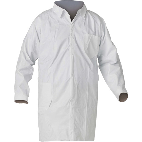 KleenGuard A40 Lab Coat, Large, White Ontario Safety Products