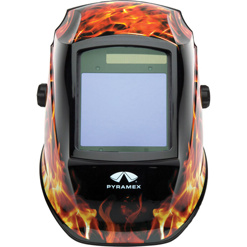 Leadhead&reg; Auto Darkening Welding Helmet, 3.8" L x 3.4" W View Area, 9 - 13 Shade Range Ontario Safety Products