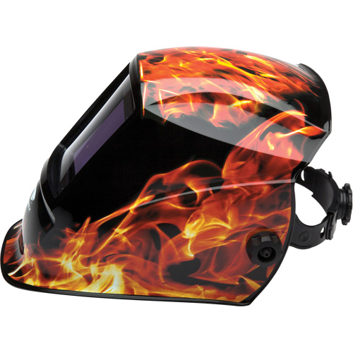 Leadhead&reg; Auto Darkening Welding Helmet, 3.8" L x 3.4" W View Area, 9 - 13 Shade Range Ontario Safety Products