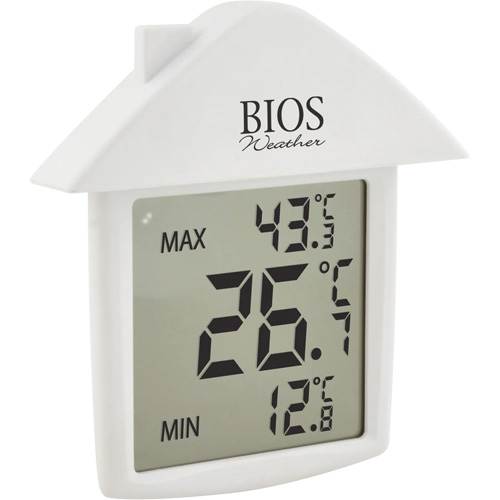 Suction Cup Thermometer, Non-Contact, Digital, -13-122°F (-25-50°C) Ontario Safety Products
