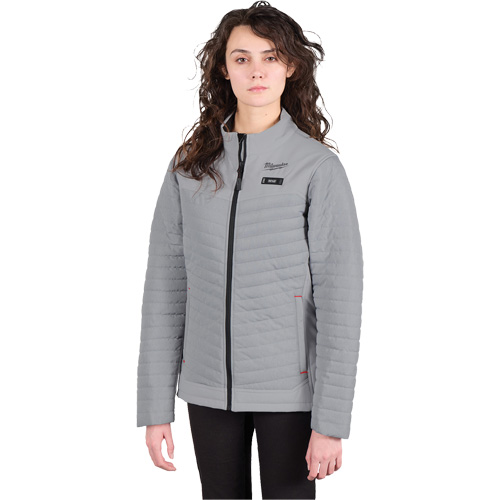 Manteau chauffant M12 Axis avec pile, Femmes, 2T-Grand, Gris Ontario Safety Products