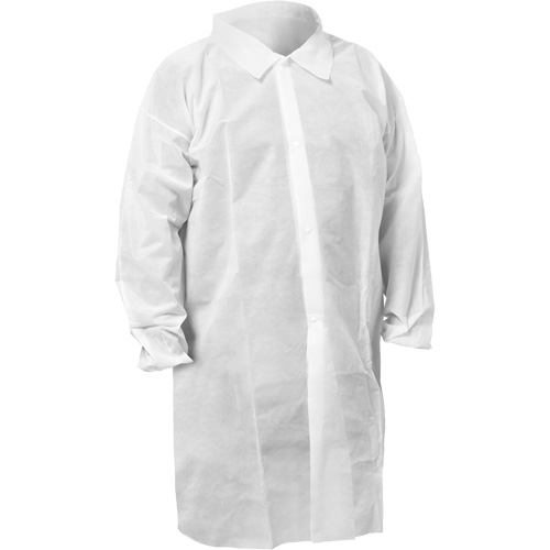 Sarrau de laboratoire KleenGuard KGA10, Moyen, Blanc Ontario Safety Products