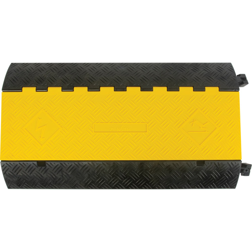 Protecteur de c&acirc;bles en polyur&eacute;thane, 3 canaux, 35,43" lo x 19,69" la x 3" h Ontario Safety Products