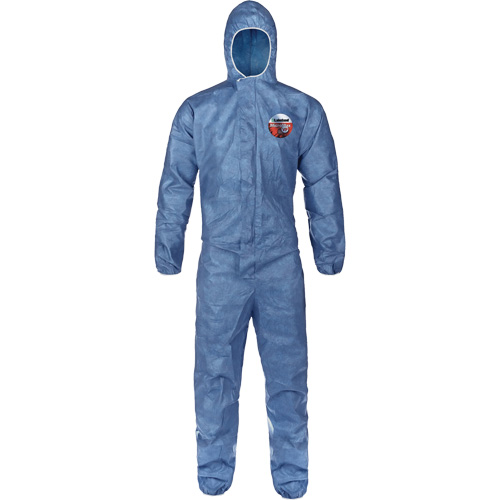 Combinaisons &agrave; capuchon, Grand, Bleu, MicroMax VP Ontario Safety Products
