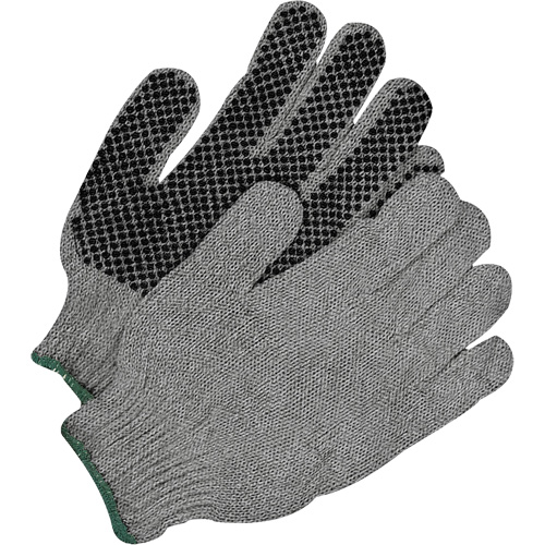 Grip Gloves, Poly/Cotton, Single Sided, X-Large Ontario Safety Products