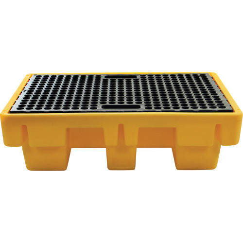 2-Drum Spill Pallet, 61 US gal. Spill Capacity, 51.5" x 36" x 15" Ontario Safety Products