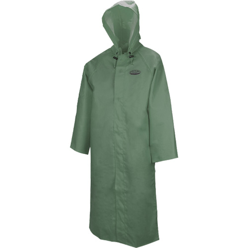 Manteau long avec capuchon d&eacute;tachable Hurricane 851, T-Grand, Vert Ontario Safety Products