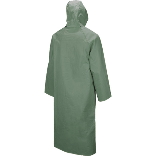 Manteau long avec capuchon d&eacute;tachable Hurricane 851, T-Grand, Vert Ontario Safety Products
