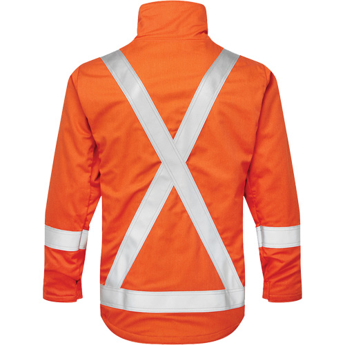 Veste aviateur d'&eacute;t&eacute; Skyline UltraSoft 7 oz., T-Grand, Orange haute visibilit&eacute; Ontario Safety Products
