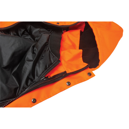 Parka d'hiver imperm&eacute;able 7-en-1, Orange haute visibilit&eacute;, 2T-Grand Ontario Safety Products