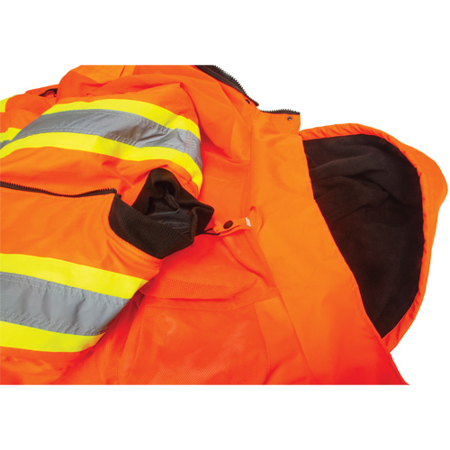 Parka d'hiver imperm&eacute;able 7-en-1, Orange haute visibilit&eacute;, 2T-Grand Ontario Safety Products
