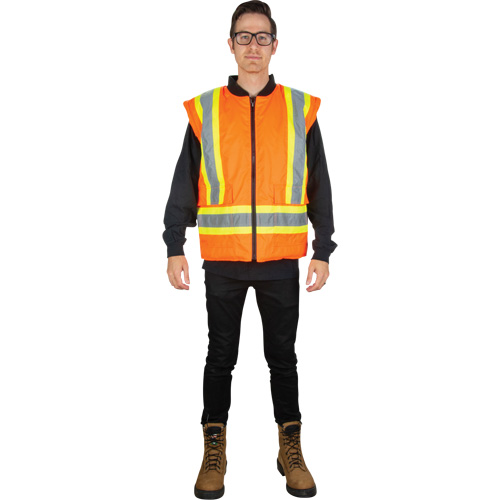 Parka d'hiver imperm&eacute;able 7-en-1, Orange haute visibilit&eacute;, 2T-Grand Ontario Safety Products